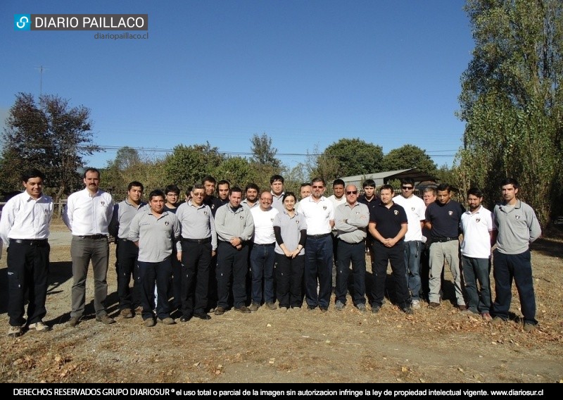 Instructores de Bomberos de Los Ríos se reunieron en Paillaco para conocer nuevas políticas sobre capacitación