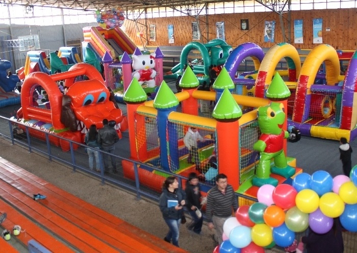 Pequeños de toda la comuna disfrutaron en el día del niño