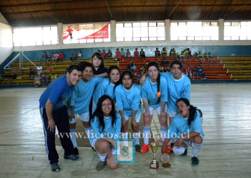 Liceo San Conrado obtuvo el segundo lugar en el Campeonato Escolar de Futsal realizado en Panguipulli