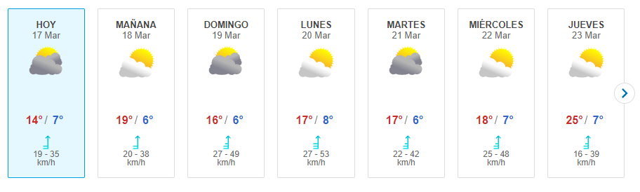 El tiempo en lanco hot sale