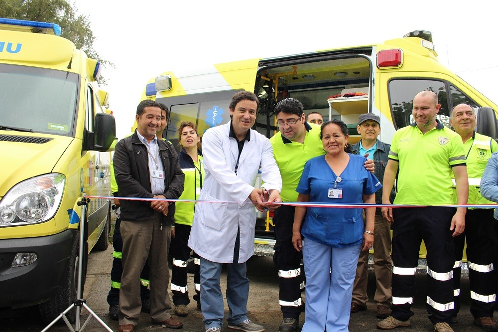  Ambulancia todo terreno en Lanco