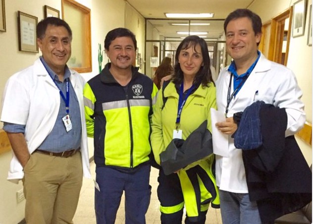 Funcionarios SAMU del Hospital Base presentaron propuestas a Dirección del Servicio de Salud Los Ríos