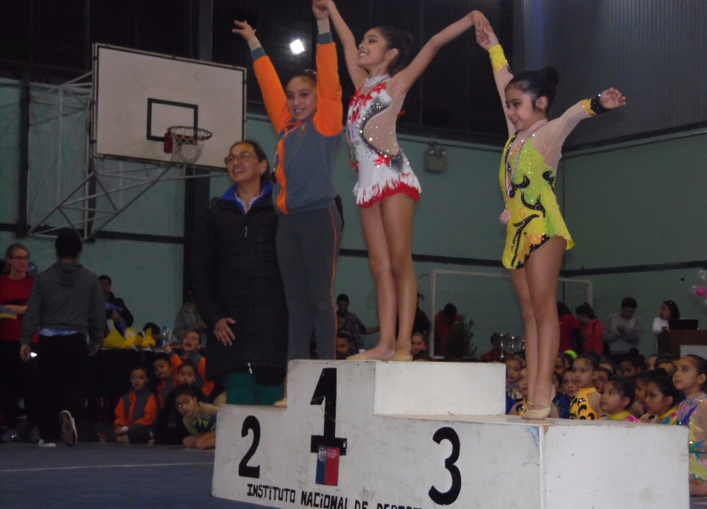 Pequeñas gimnastas de Futrono una vez más brillaron en campeonato regional