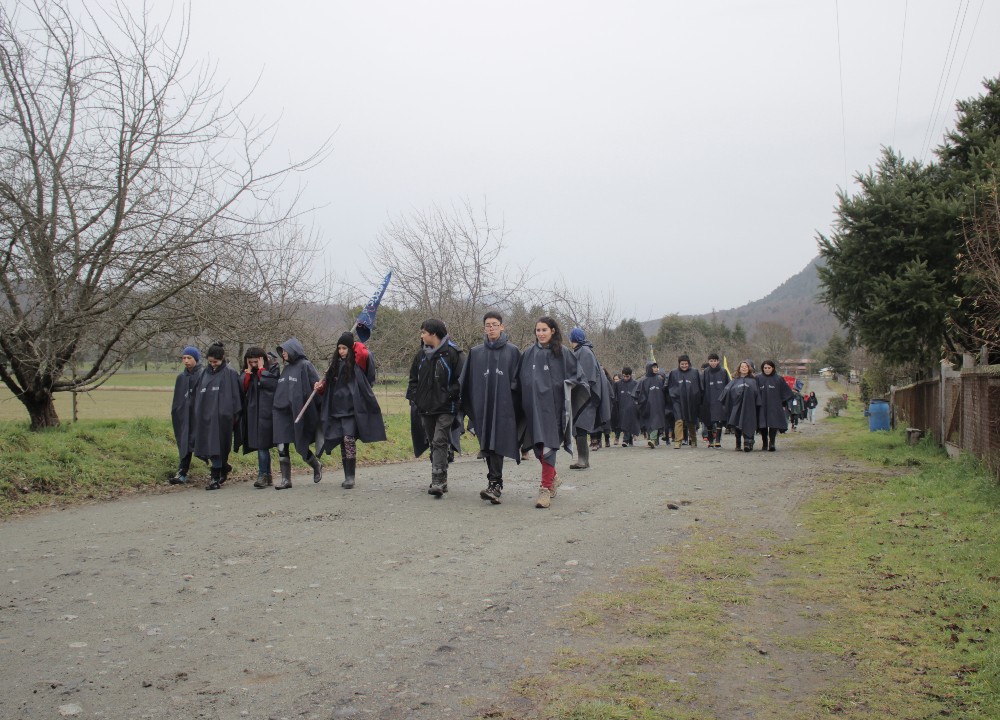 Liceo Rural de Llifén es escenario de Campamento Científico de Explora 