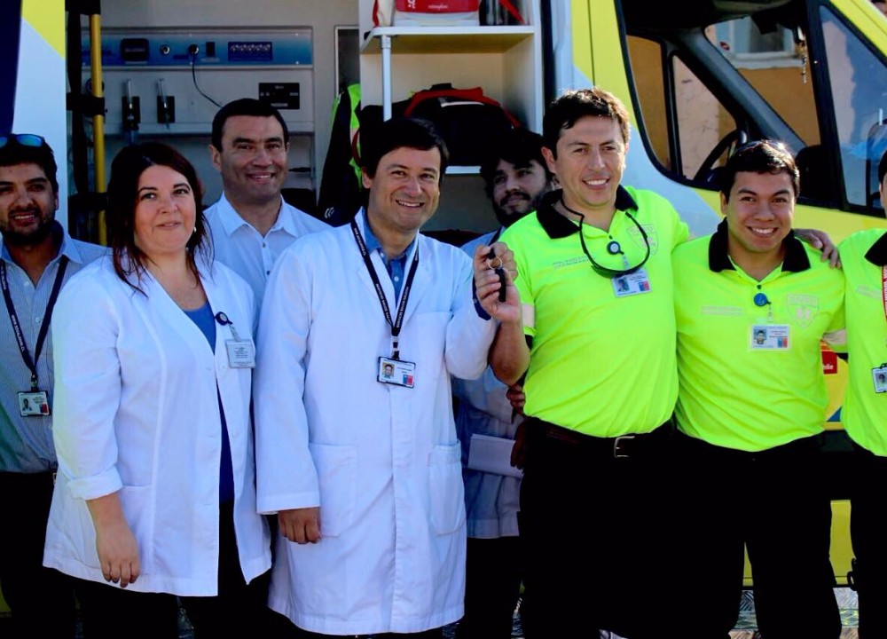 Sigue la renovación: Hospital de La Unión ya cuenta con ambulancia todo terreno