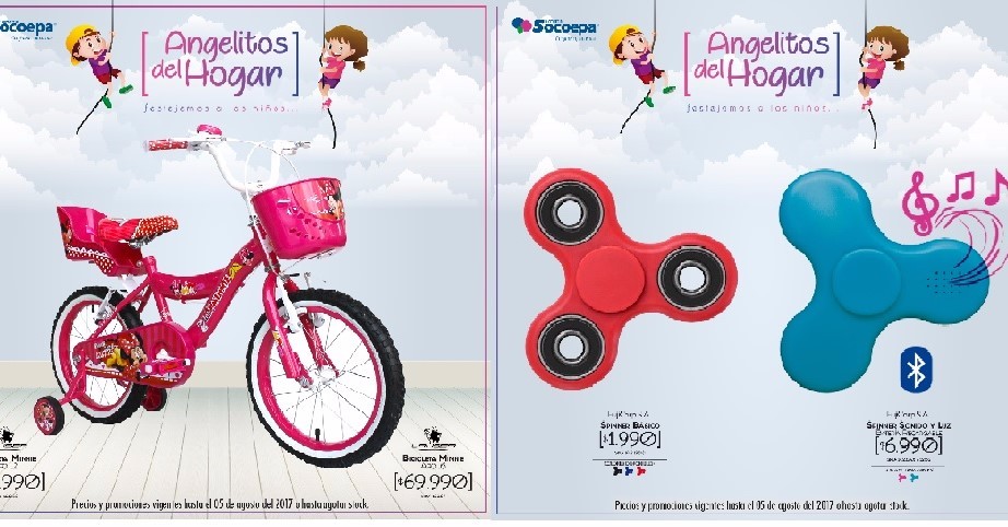 Comercial Socoepa celebra a los Angelitos del Hogar con precios especiales 