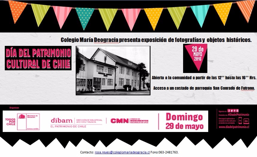 Este Domingo el Colegio María Deogracia prepara una gran sorpresa a los futroninos