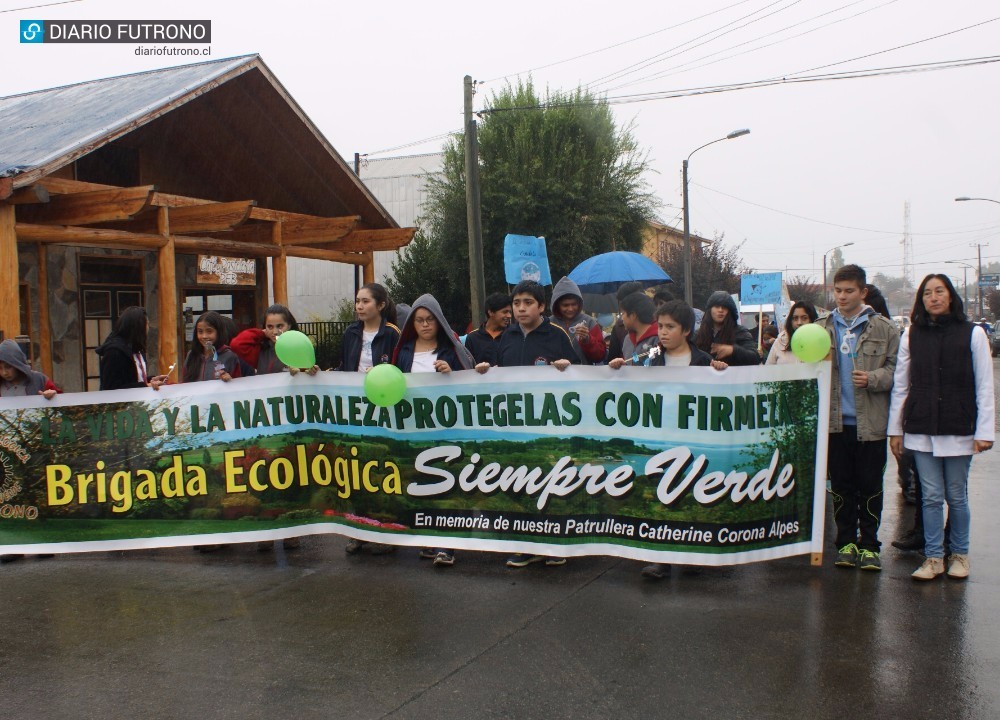 Futrono: Colegio Balmaceda invita a marchar por la defensa del agua