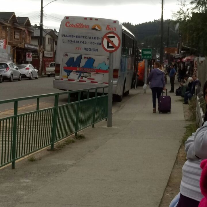 Transportistas no respetaron cambio de paradero en Futrono