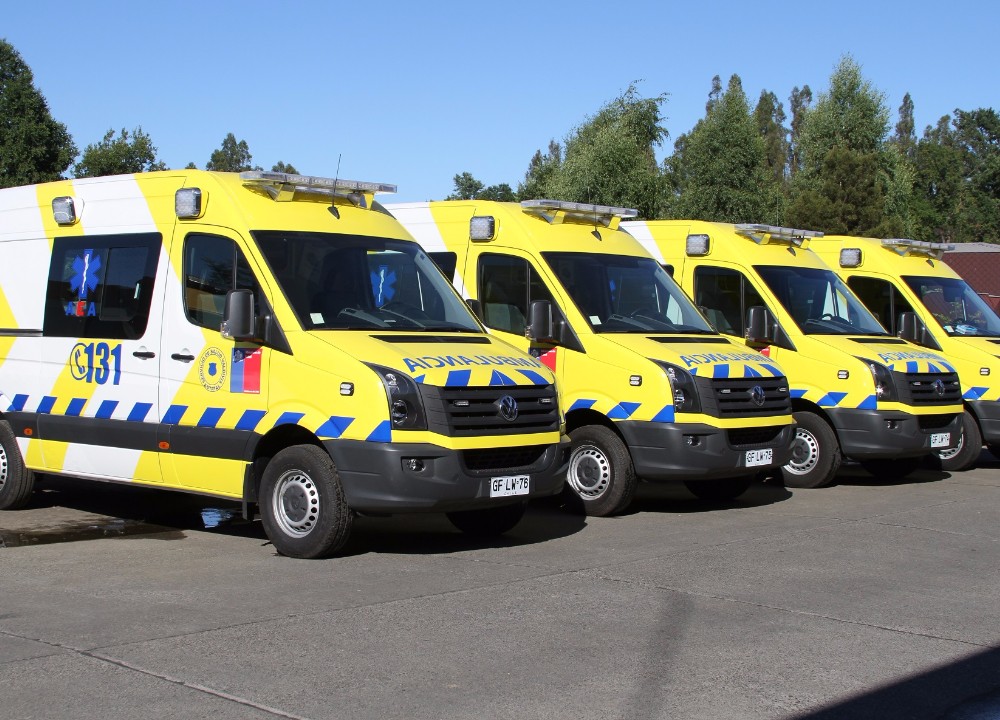 Servicio de Salud realiza la mayor inversión en décadas en  renovación del parque ambulancias  de traslado y SAMU