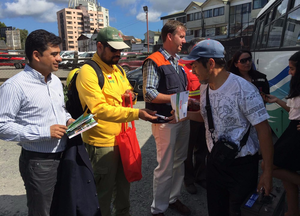 Autoridades de Los Ríos iniciaron campaña para prevenir incendios forestales