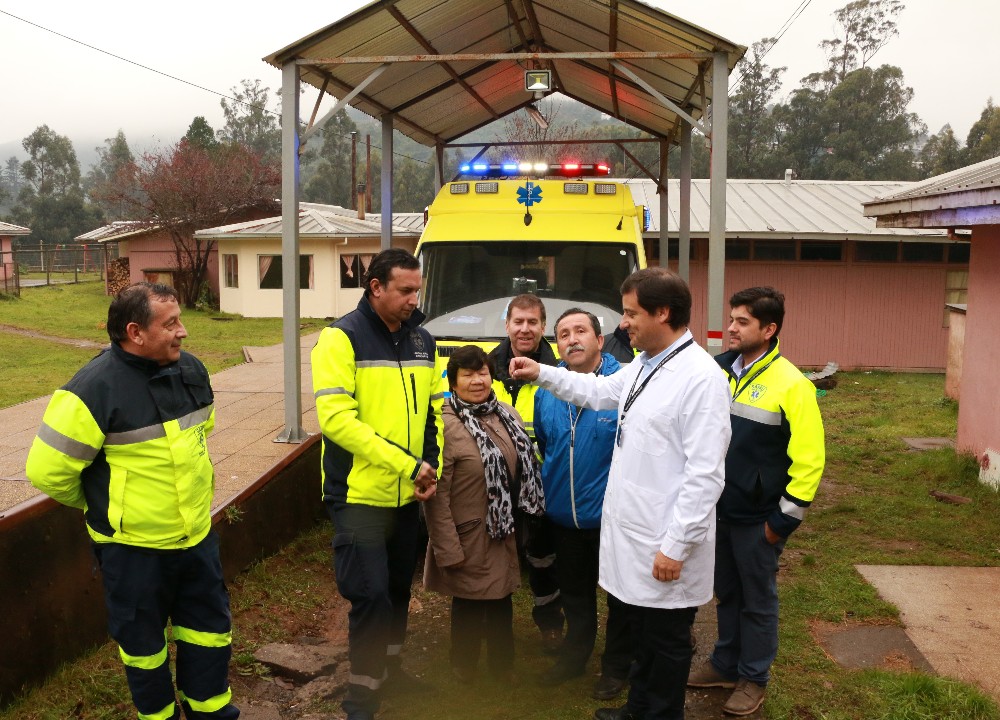 Base SAMU de Niebla cuenta con nueva ambulancia