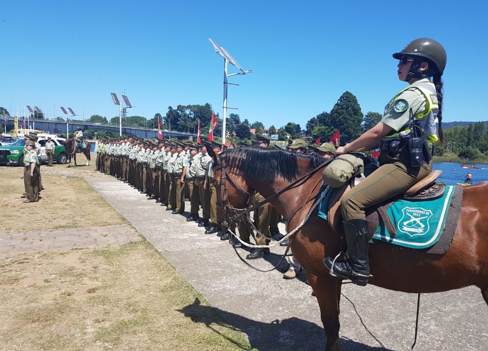 74 carabineros llegaron a la región a reforzar la seguridad este verano