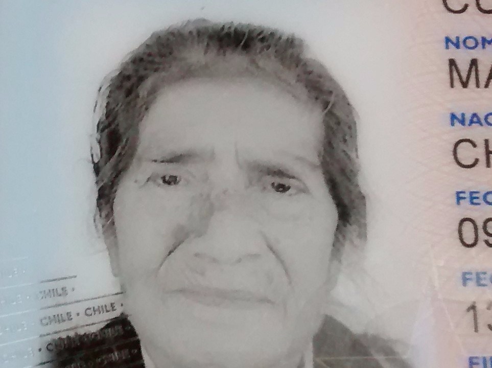 Falleció María Salomé Reyes Curinao Q.E.P.D.