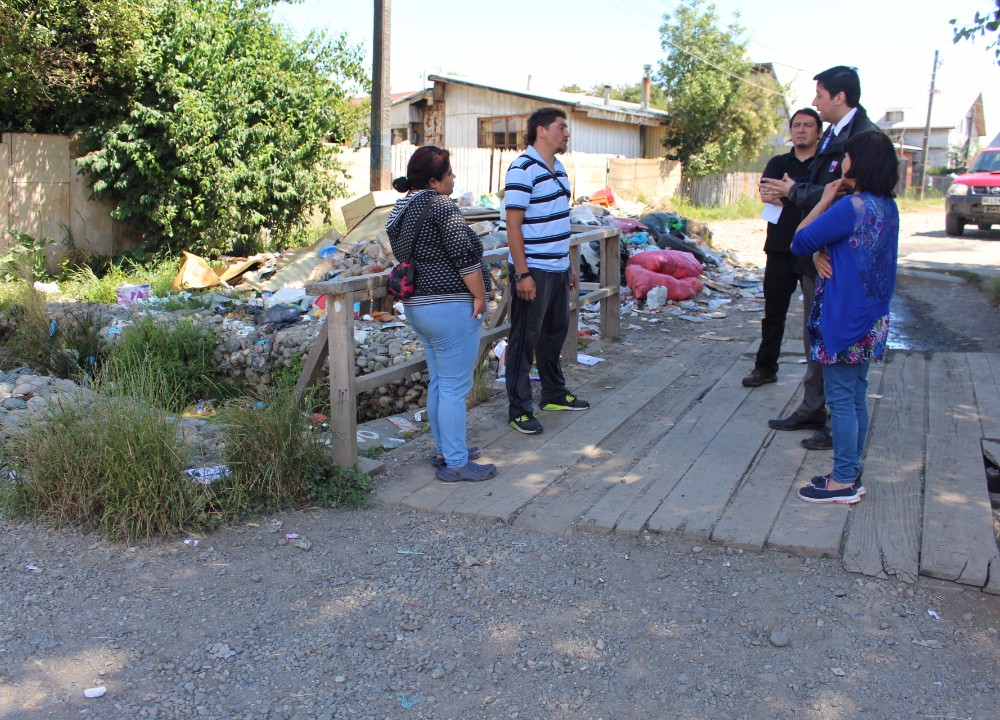 Municipalidad de Valdivia e inmobiliaria fueron citados por focos de basural y pastizales