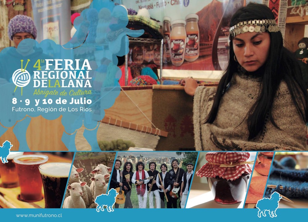 Este viernes comienza la Feria Regional de la Lana de Futrono