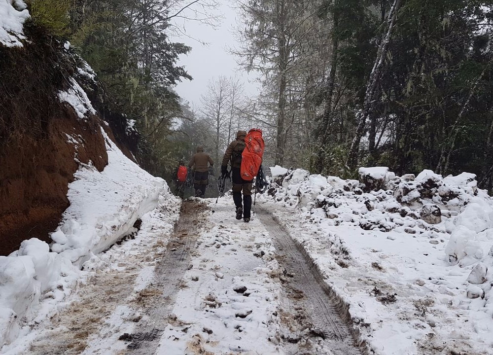 Encontraron a los dos jóvenes extraviados en cerro Fuy Alto de Neltume